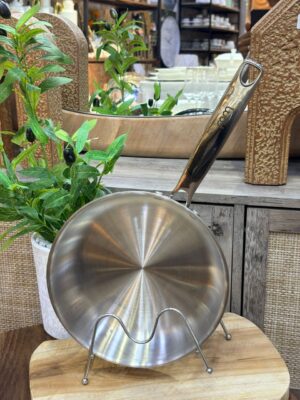 Poêle en inox fam  22 cm